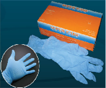 
      Nitrile powder free gloves
    